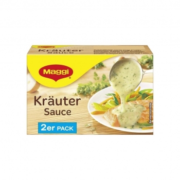 Maggi Krauter Sauce perfekt zu Gemüse und Fisch 58g 2er für 2x 250ml