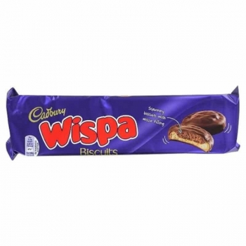 Cadbury Wispa Chocolate Biscuits Çikolatalı Bisküvi 124g