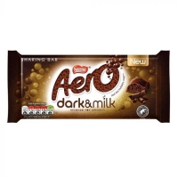 Nestle Aero Dark & Milk Chocolate Sharing Bar 90g