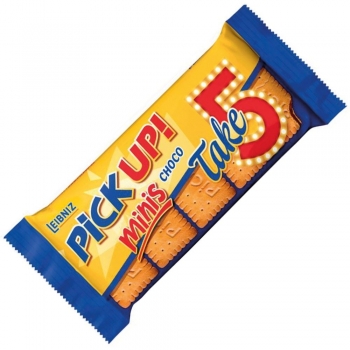 Leibniz minis Take 5 Choco mini bisküvi  53g