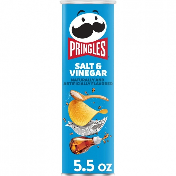 Pringles Salt & Vinegar 158g