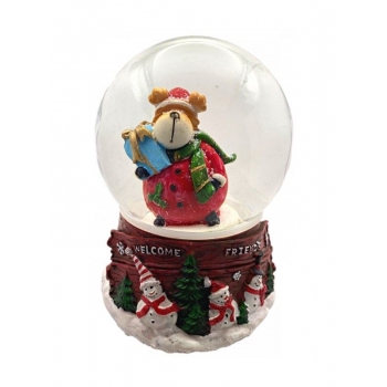 Tarrington House Sevimli Ayı Kar Küresi 15 cm