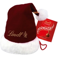 Lindt Lindor Noel Şapkalı Sütlü Çikolata 175g