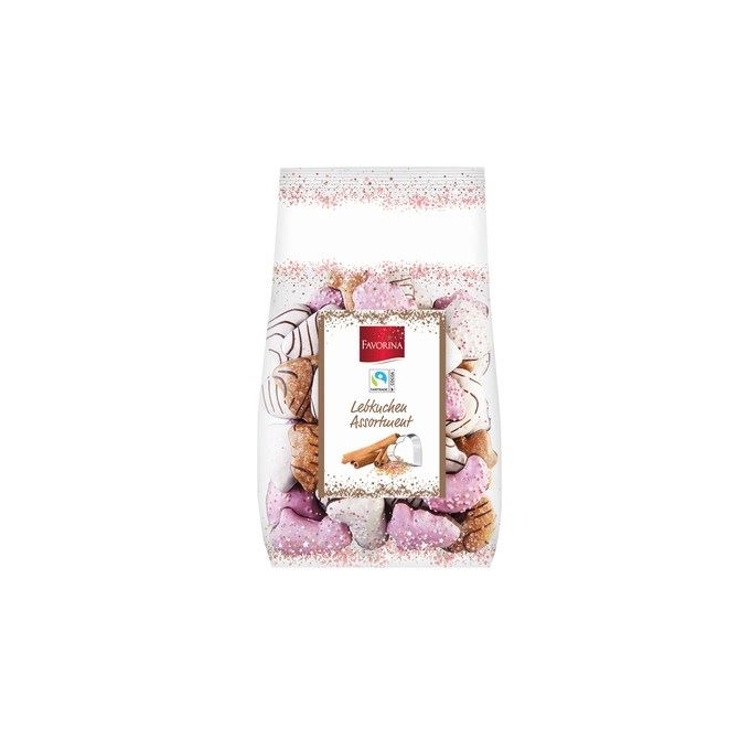 Favorina Lebkuchen Assostment Tarçınlı Noel Kurabiyerleri 600g