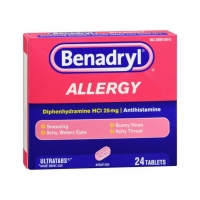 Benadryl Allergy Ultratabs 25mg 24 Tablets