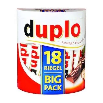 Ferrero Duplo Büyük Paket 327g !  ( 18 Adet Sütlü Çikolata )