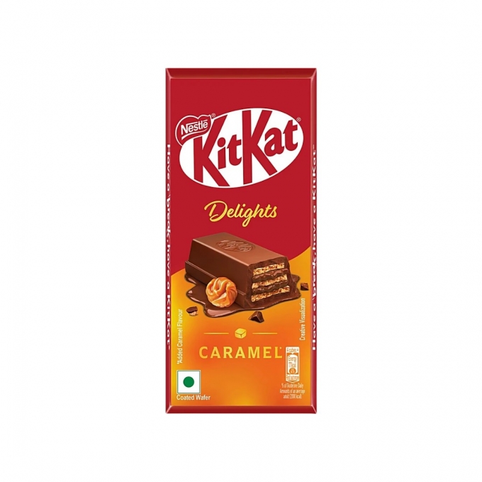 Nestle KitKat Delights Caramel - Chocolate Coated Wafer 50g