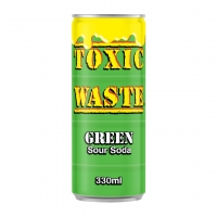 Toxic Waste Green Sour Soda 330ml