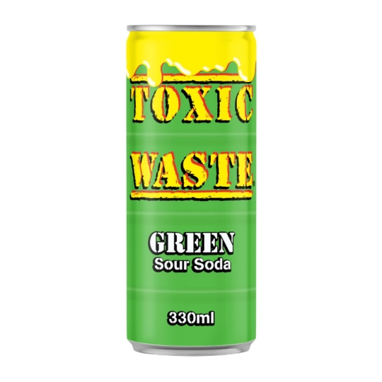 Toxic Waste Green Sour Soda 330ml