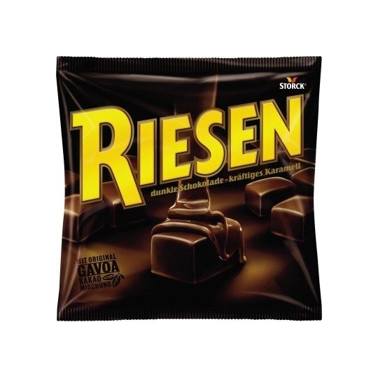 Riesen Dunkle Schokolade  Karamell Çikolata 105 gr