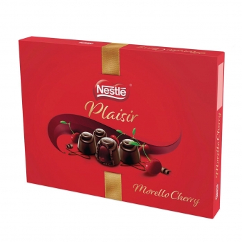 Nestle Plaisir Morello Cherry Vişne Dolgulu Çikolata 158gr