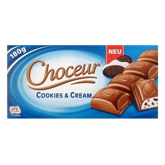 Choceur Cookies & Cream Çikolata 180g