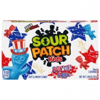Sour Patch Kids Red White & Blue Candy 87g
