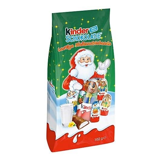 Kinder Schokolade Lustige Weihnachtsbande  102g