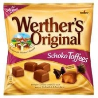 Werther's Original Schoko Toffees Yumuşak Sütlü Çikolatalar  180gr