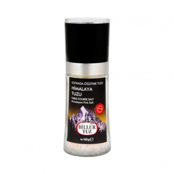 Billur Tuz Himalaya Tuzu Değirmenli 160 G