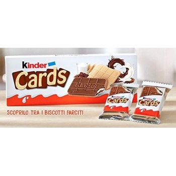 Ferrero Kinder Cards Çikolata Ve Süt Kreması Dolgulu Gofret 128g