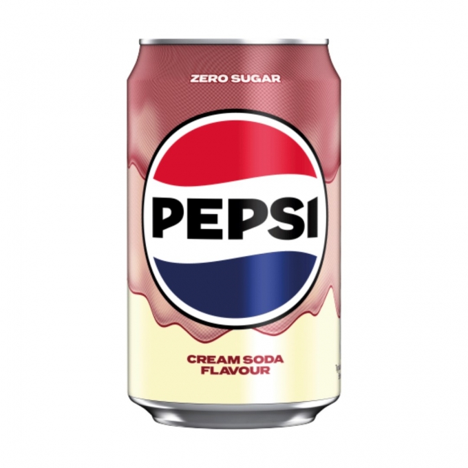 Pepsi Cream Soda Flavour Zero Sugar 330ml | Kısmet Şarküteri