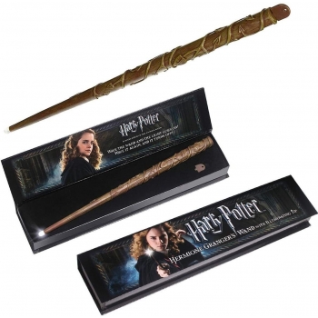The Noble Collection Harry Potter Hermione Granger's Wand with Illuminating Tip