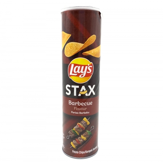 Lay's Stax Barbecue Potato Chips 135g