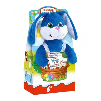 Kinder Maxi Mix Paskalya Peluş Tavşan 4 Farklı Çikolata 133g