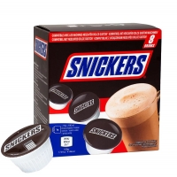 Snickers Hot Chocolate Pods for Dolce Gusto Machine- 8 Drinks 120g (8x15g)