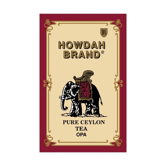 Howdah Brand Pure Ceylon Tea Opa 500g