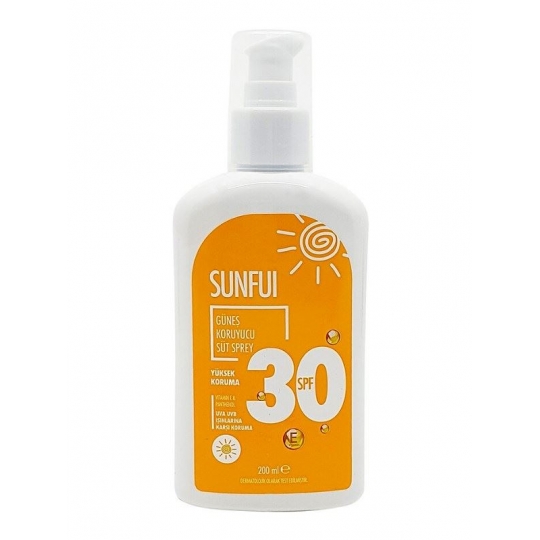 Sunfui Güneş Koruyucu Süt Spreyi 30 SPF 200 ml
