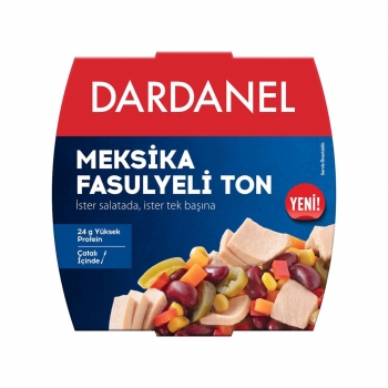 Dardanel Meksika Fasulyeli Ton 185g