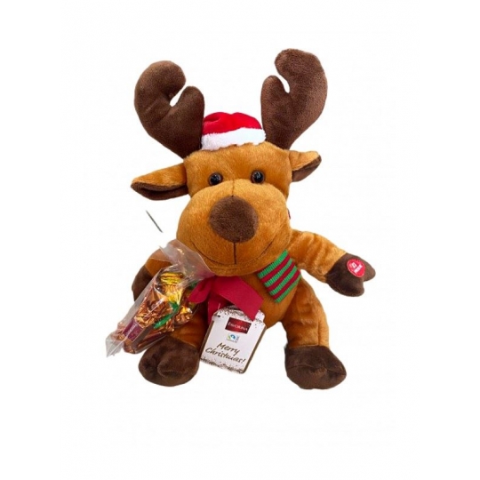 Favorina Plush Deer With Music And Chocolate