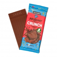 Feastables Mr Beast Crunch - Milk Chocolate with Puffed Rice 60g