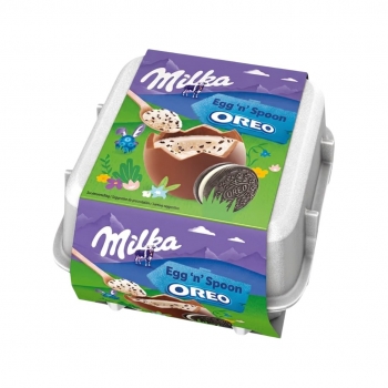 Milka Egg 'n' Spoon Oreo (4x32g) 128g