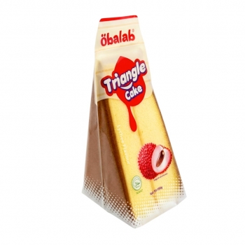 Öbalab Triangle Cake Lychee Flavour 100g