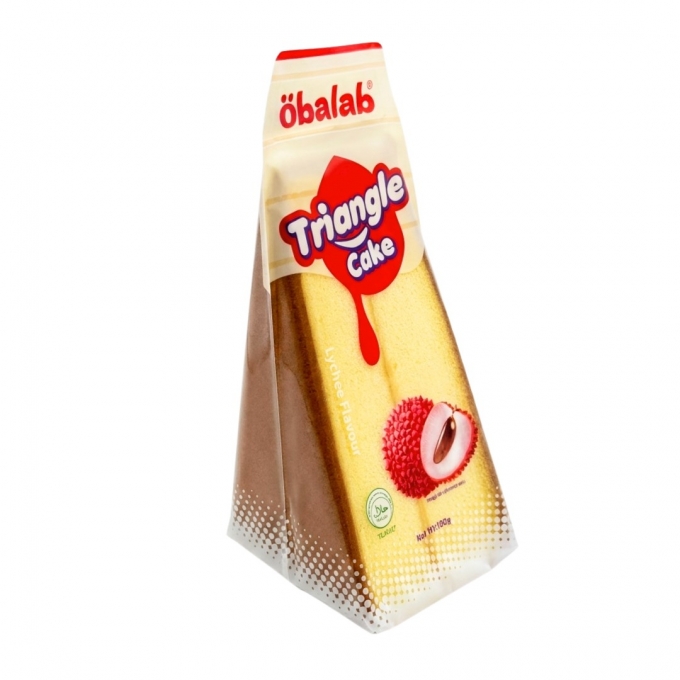 Öbalab Triangle Cake Lychee Flavour 100g