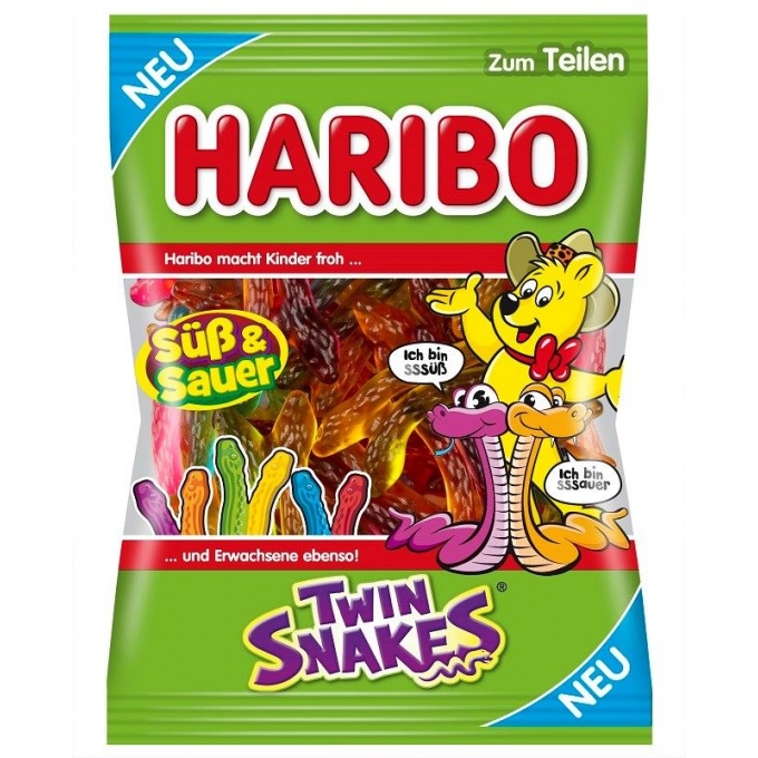 Haribo Twin Snakes 175 gr