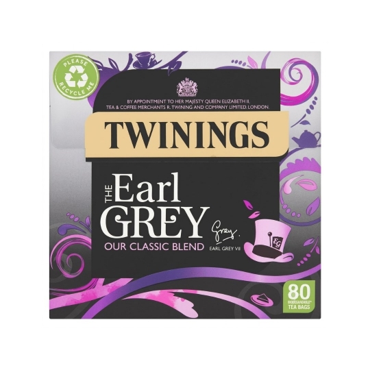Twinings Earl Grey 80 Tea Bags 200g