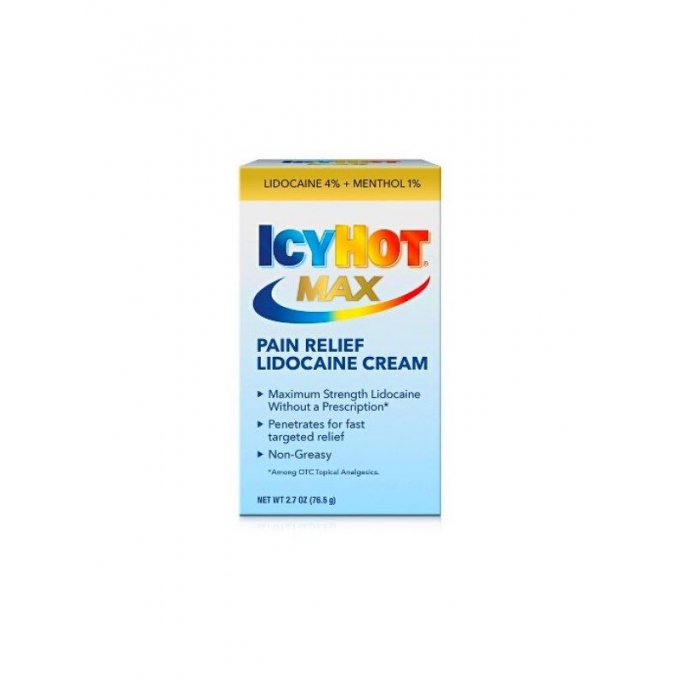 Icy Hot With Lidocaine Pain Relieving Cream 76,5 g
