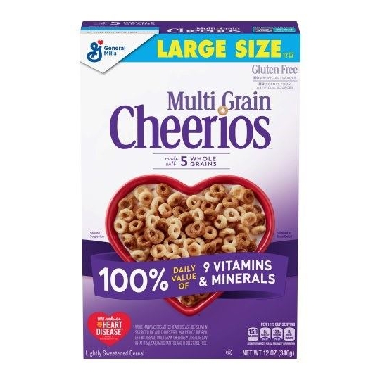 General Mills Multi-Grain Cheerios Çok Tahıllı Kahvaltılık Gevrek 340g