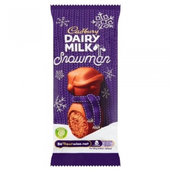 Cadbury Dairy Milk Mousse Snowman Chocolate 30g