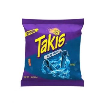 Takis Blue Heat Chips 28.4g
