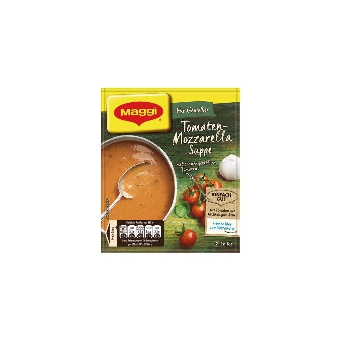 Maggi Tomaten-Mozzarella Suppe Domates Mozzarella  Çorbası 500ml