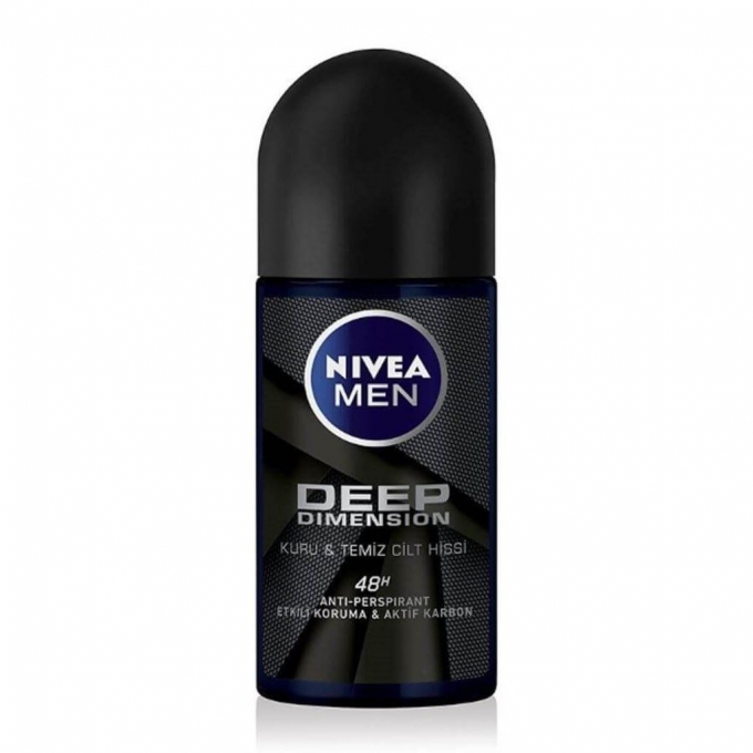 Nivea Men Deep Dimension Roll-On Deodorant Erkek 50ml