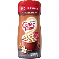 Coffee Mate Vanilla Caramel Coffee Creamer Flip Top Plastic Jar 425.2 gr