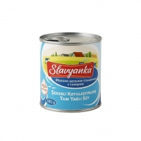 Slavyanka Şekerli Koyulaştırılmış Tam Yağlı Süt 390g