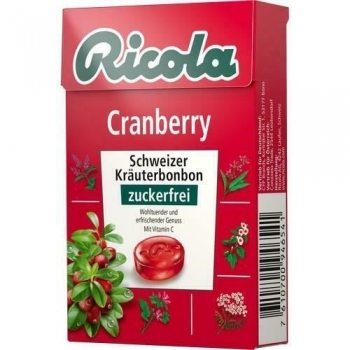 Ricola Cranberry Yaban Mersinli Şekerleme 50g