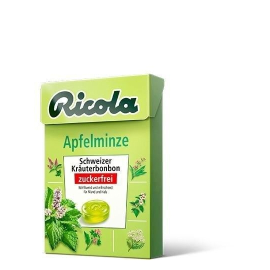 Ricola Apfelminze Elma Nane Aromalı Şekerleme 50g