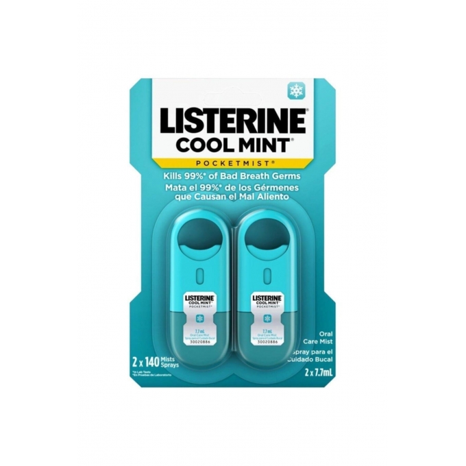 Listerine Cool Mint Ağız Bakım Spreyi 2x7.7ml