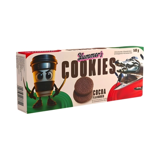 Yummer's Cookies - Cocoa Flavoured 140g