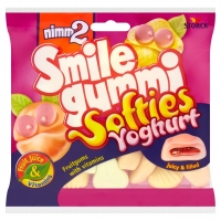 Nimm2 Smile Gummi Softies Yoghurt  Yumuşak Şekerleme 90gr