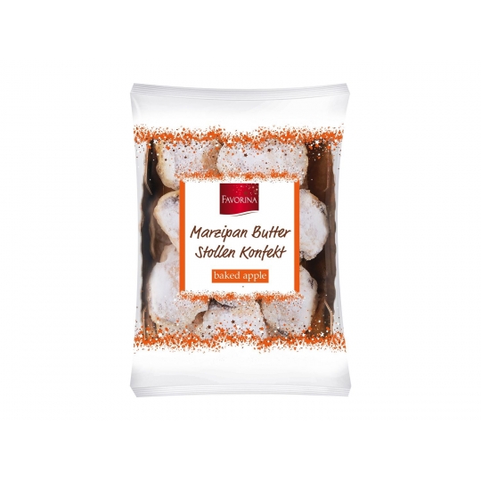 Favorina Marzipan Butter Stollen Konfekt - Baked Apple 350g